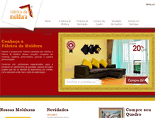 Tablet Screenshot of fabricademoldura.com.br